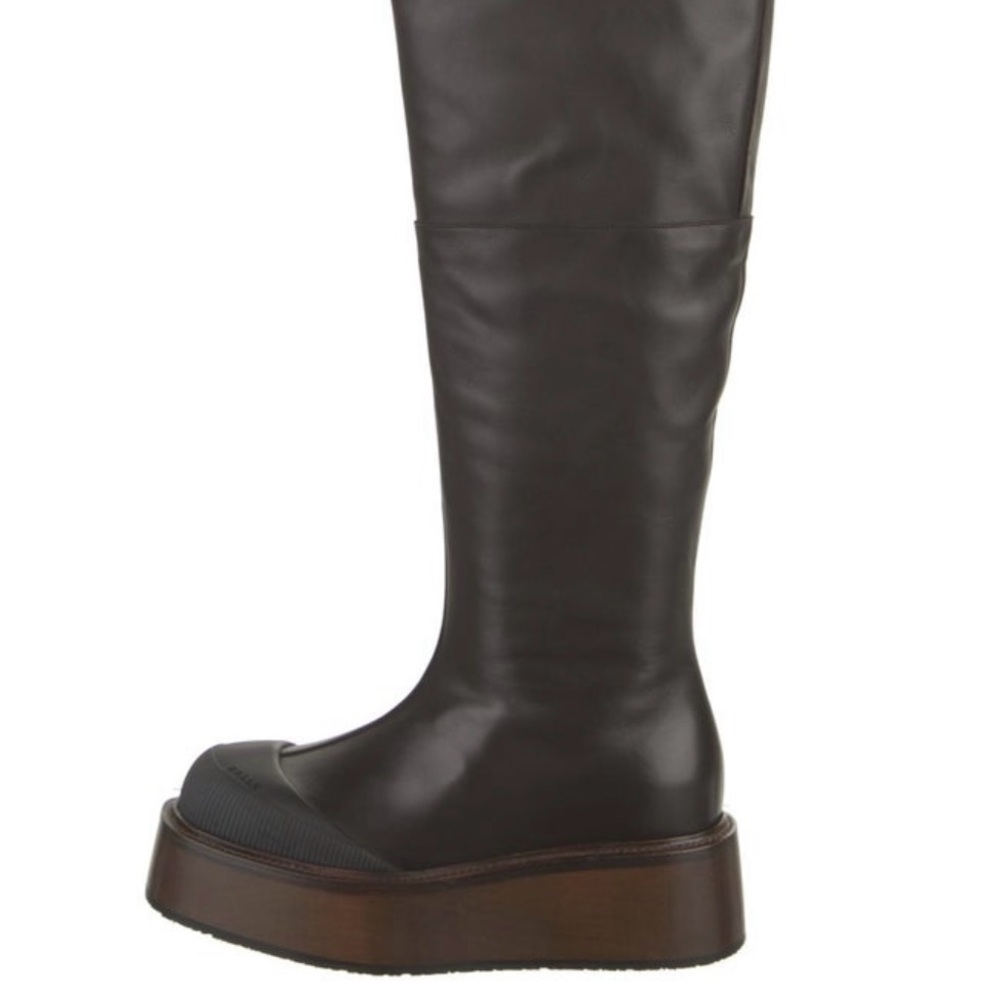 Over the knee boots. Brand Bally. New with box, without tags.